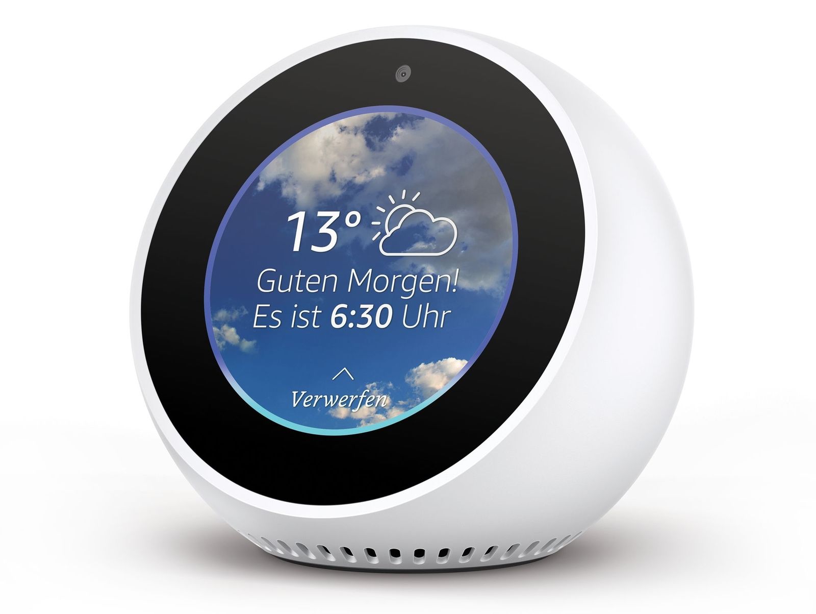 Amazon Echo Spot weiß für 99,65 EUR inkl. Versand