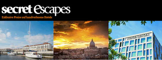 20€ Rabatt bei Secret Escapes - für Neukunden ab 200€ Mindestbuchungswert *UPDATE3*