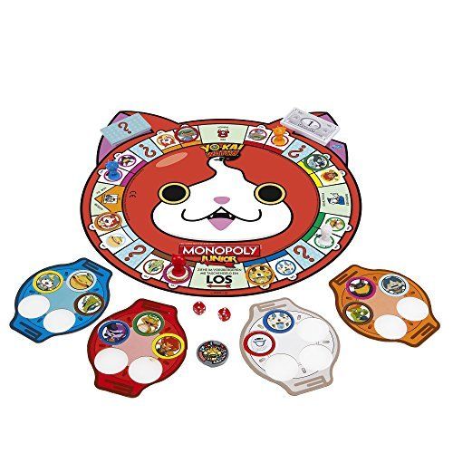 Hasbro Spiele B6494100 - Monpoly Yokai Watch Junior, Familienspiel