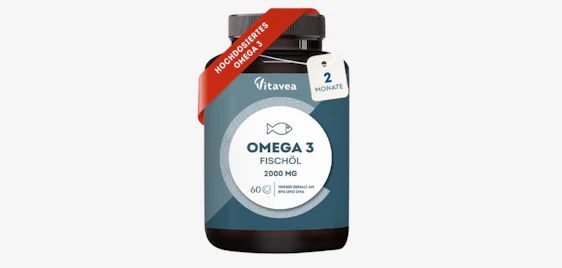 Mega-Deal! 🐟 Omega 3 Wildfischöl 2000mg (60 Kapseln) für 12€