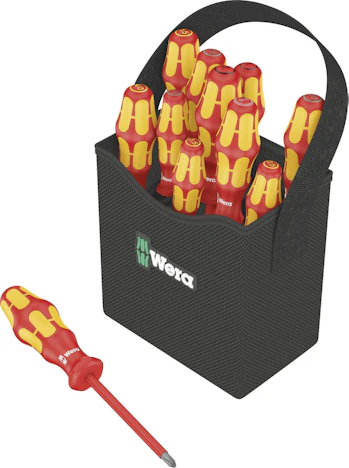 Wera Kraftform VDE 2Go für 39€ – Schraubendrehersatz, 11-tlg.