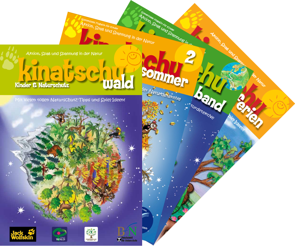 Kinatschu Wald &amp; Frühling: Kostenloses Naturschutz-Magazin für Kinder
