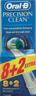 Aufsteckbürsen für elektrische Oral-B Zahnbürsten - 10 Stück für 20€