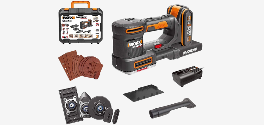 50% Rabattcode 💸 Worx WX820 Multischleifer nur 80€