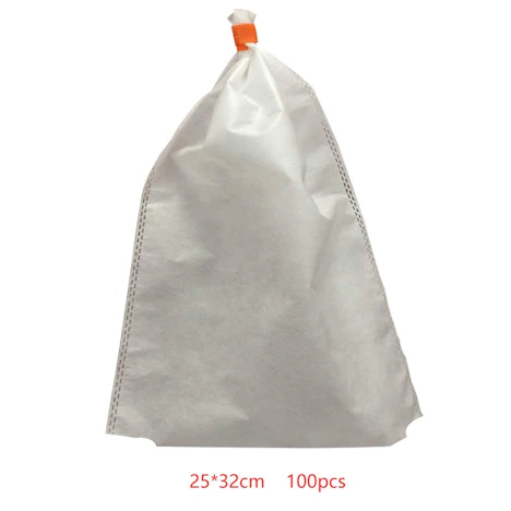100pcs Fruchtschutztaschen Breathgartenpflanze Tomaten, Trauben-Blumen-Non-Woven-Schutzüberzug