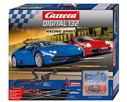 Carrera Digital 132 Racing Spirit für 250€ - digitales Rennbahnsystem im Maßstab 1:24