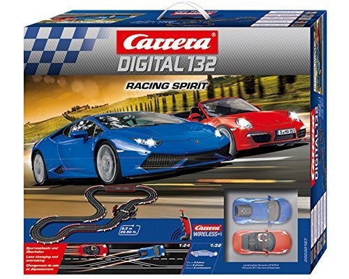 Carrera Digital 132 Racing Spirit für 250€ - digitales Rennbahnsystem im Maßstab 1:24