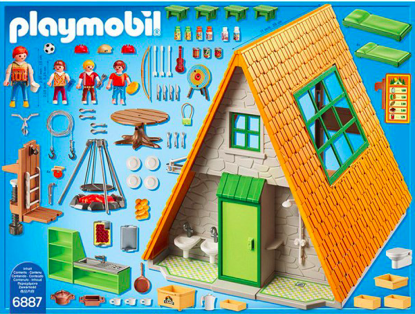 Playmobil 6887 Großes Feriencamp ab 35,50€ bei Spielemax