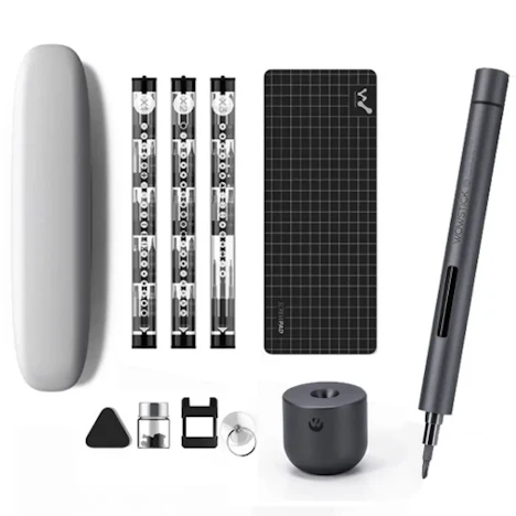 XIAOMI Wowstick 1F+ mit Li-Ion-Akku im Set mit 56 Bits und Zubehör