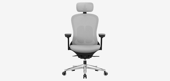 Songmics Bürostuhl für 96€ - in Grau, ergonomisch, verstellbar