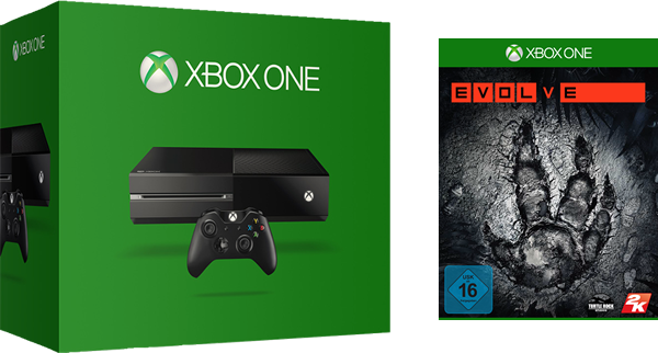 Xbox One 500GB inkl. Evolve für 349€ *UPDATE*