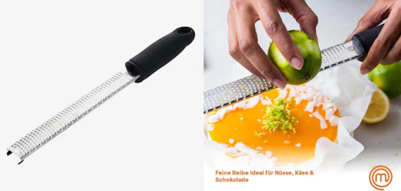 PREISFEHLER! 🍋🧀 MasterChef Zester-Reibe für 2€