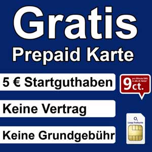 Kostenlose o2 Prepaidkarte mit 5€ Startguthaben - z.B. für o2 more Angebote (Kinodonnerstag, extra Tickets) (Update 1)