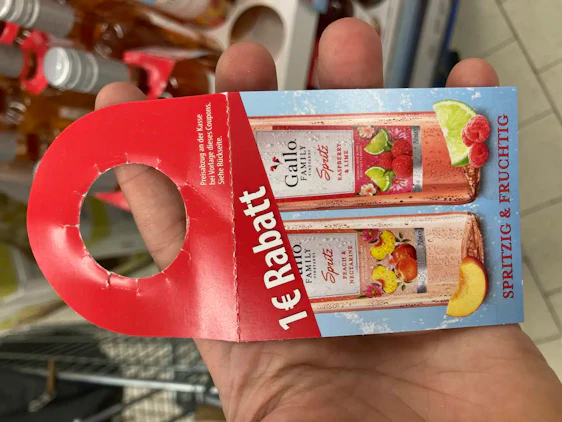 1€ Rabatt auf Gallo Family Spritz