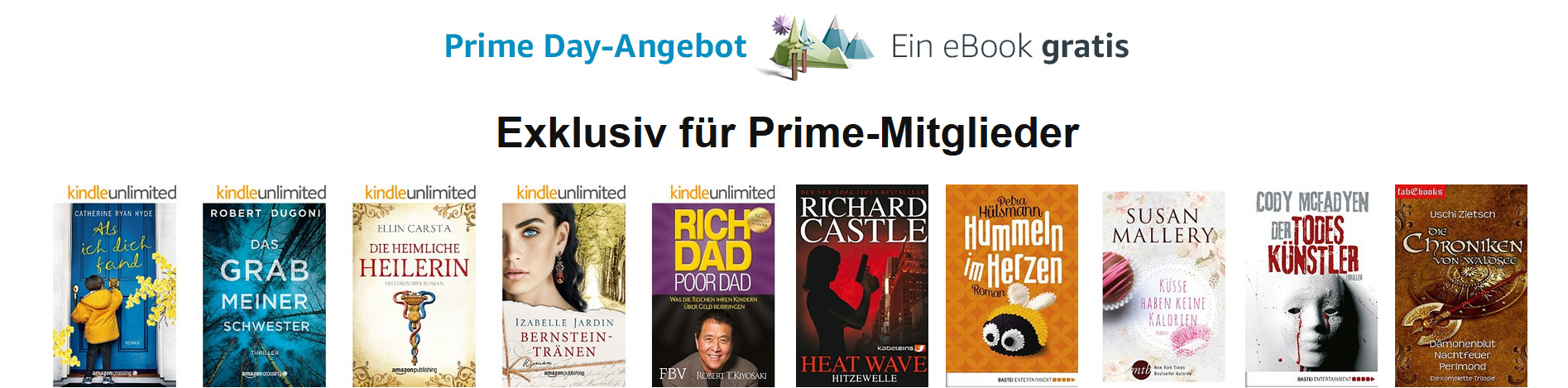 1 eBook gratis bei Amazon - nur für Prime-Mitglieder