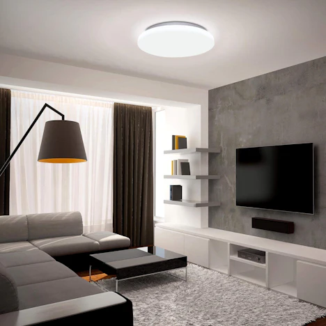 LED Deckenleuchte mit 20W, IP54, 1800LM, 6000-6500K, natureweiss