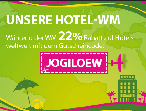 22% Rabatt auf Hotels weltweit bei ebookers *UPDATE2*