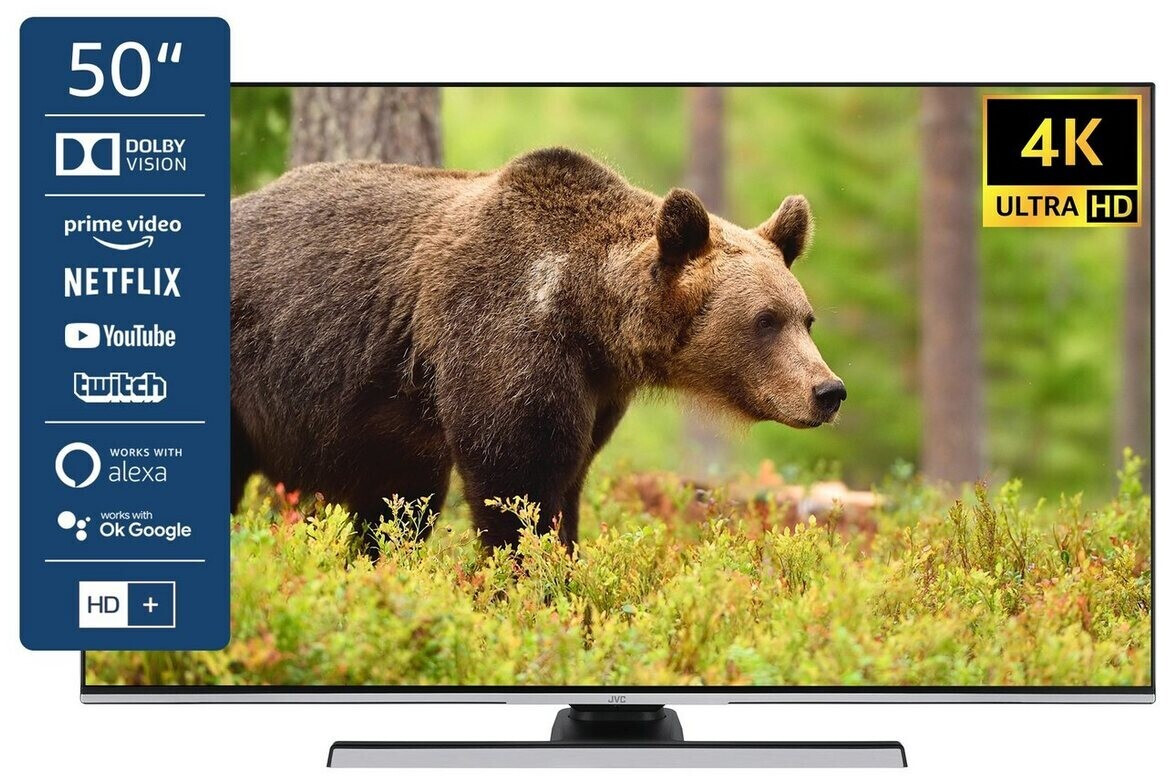 JVC 4K-Fernseher LT-50VU8155 für 329,99€