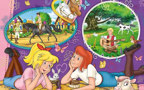 Schmidt Spiele Kinderpuzzle Blocksberg/Bibi & Tina Bibi und Tina für 5€(statt 7,99€)