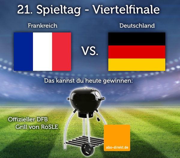 Das große Schnäppchenfuchs Fußball-WM 2014 Tippspiel: Frankreich - Deutschland *UPDATE3*