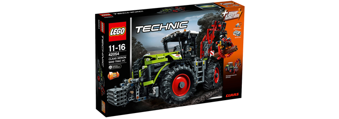 Lego Technic Claas Xerion 5000 Trac VC für 125€ - Traktor mit knapp 2.000 Teilen
