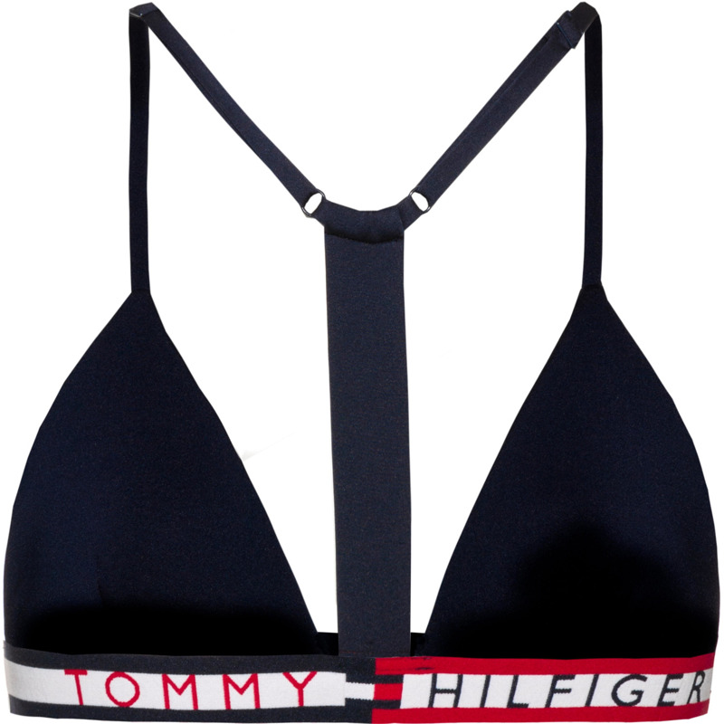 Tommy Hilfiger Tommy CLB Logo Bikini Top navy blazer (UW0UW01486-416) mit 11,73€ Ersparnis