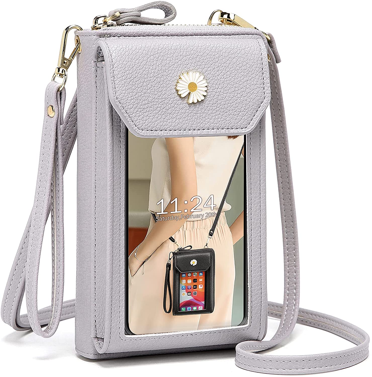 7.99~8.99Euro für Handy Umhängetasche Damen