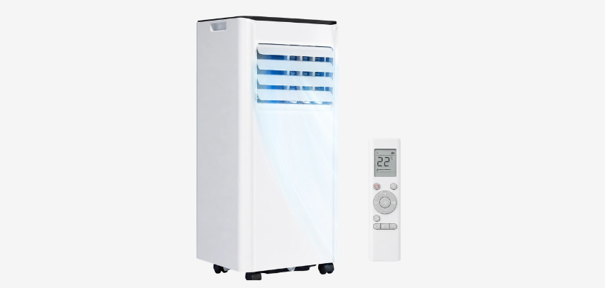 Überschrift: Coole Deals für heiße Tage! 🧊 Temprium 9000 BTU mobile Klimaanlage nur 320€