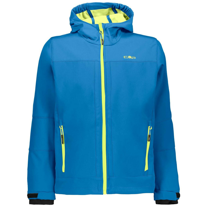 CMP Boys Softshelljacket Fix Hood (3A00094) river/yellow fluo mit 16,01€ Ersparnis