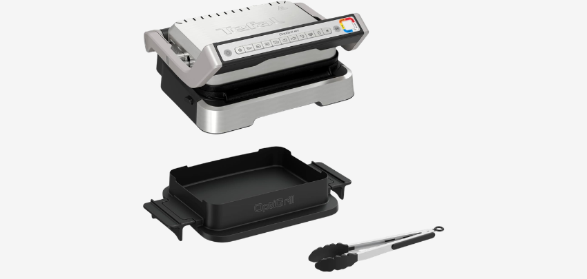 Starker Prime-Deal! 🍴 Tefal GC776D10 OptiGrill 4in1 Kontaktgrill mit Backschale für nur 185€