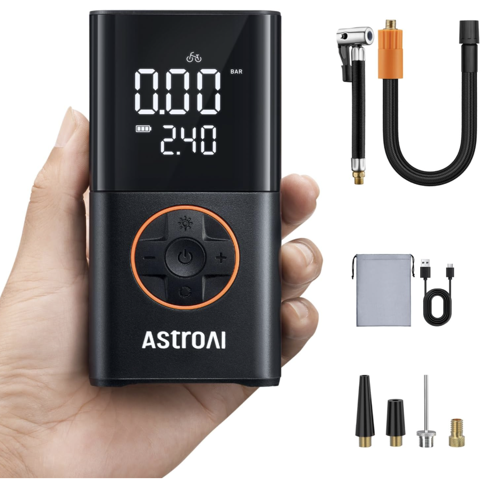 AstroAI Akku-Luftpumpe: Mobiler Reifenfüller zum Schnäppchenpreis mit 28% Rabatt! 🚀