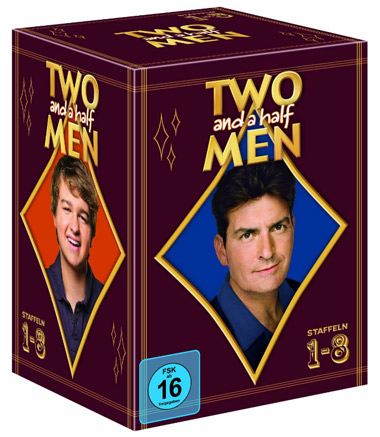 Knaller: Two and a half Men Superbox - Die kompletten Staffeln 1-8 für 55€ *UPDATE2*