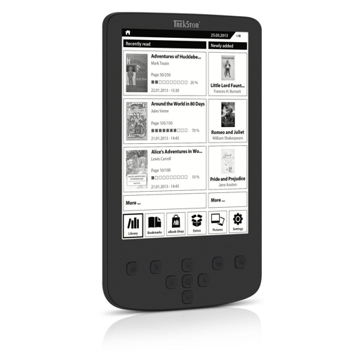 Trekstor eBook Reader Pyrus 2 LED  für 40€