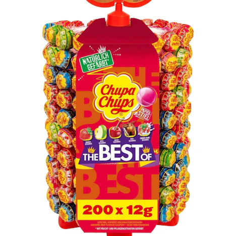 Chupa Chups Lutscher-Rad im Spar-Abo: 200 Lollis für 26,99€