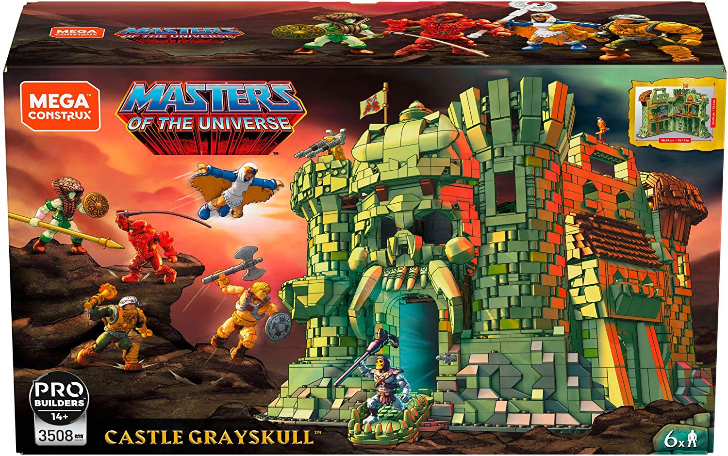 Mega Construx GGJ67 für 187€ - Masters of the Universe Castle Grayskull
