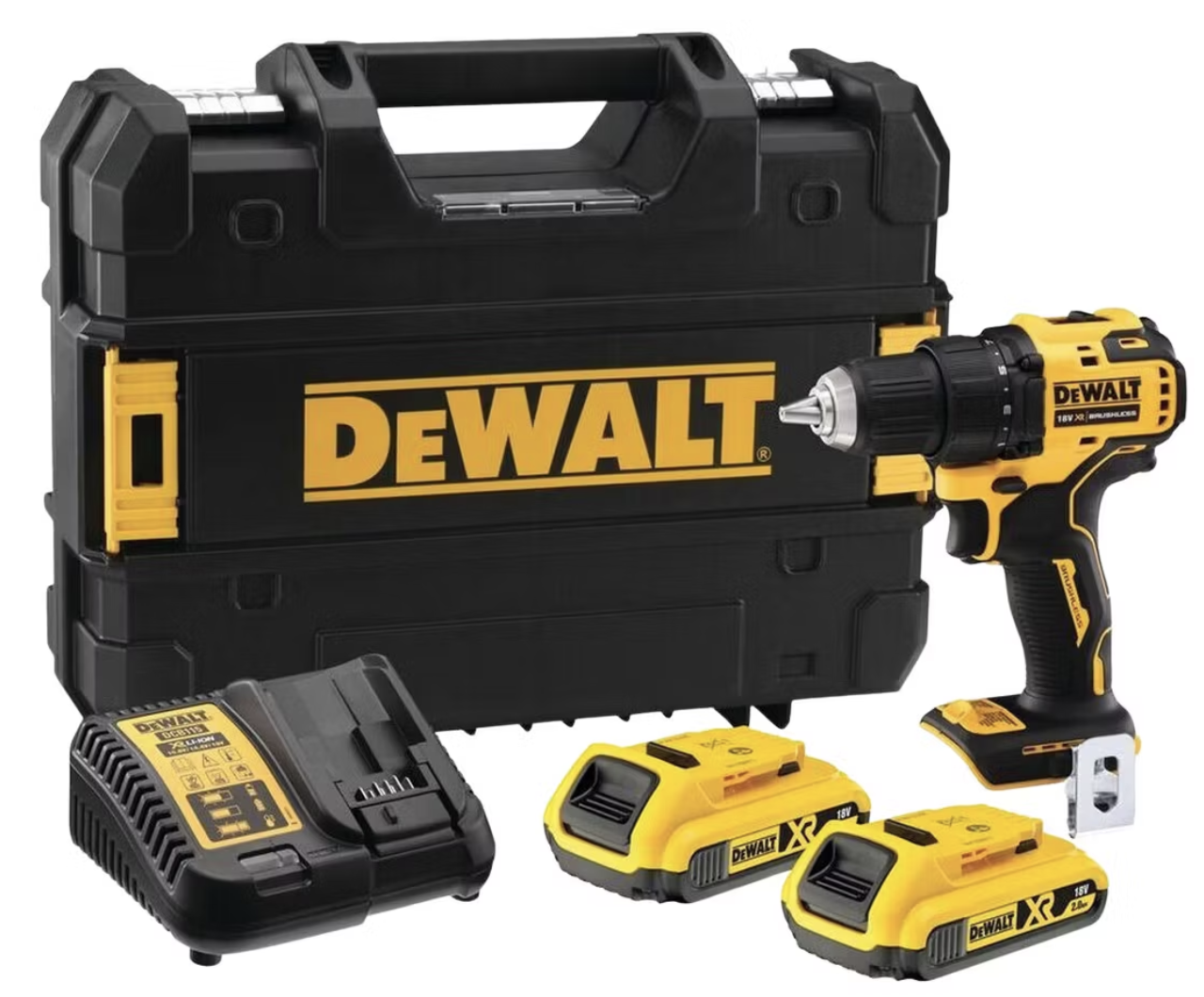 DeWalt DCD708D2T-QW für 146€ - Akku-Bohrschrauber inkl. 2x 2,0 Ah Akkus 