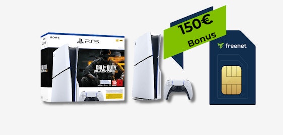 eff. GRATIS 🎮 Playstation 5 Slim + Call of Duty Black Ops 6 in 50GB Telekom-Tarif für 25€/Monat