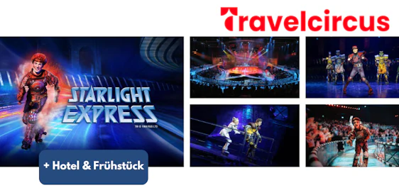 🛼✨ Starlight Express in Bochum inkl. Übernachtung für 99€ p.P.