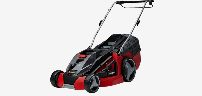 Perfekt für die Rasenpflege im Sommer! 🌿 Einhell GE-CM 43 Li M Akku-Rasenmäher Set für 207€ 🚜