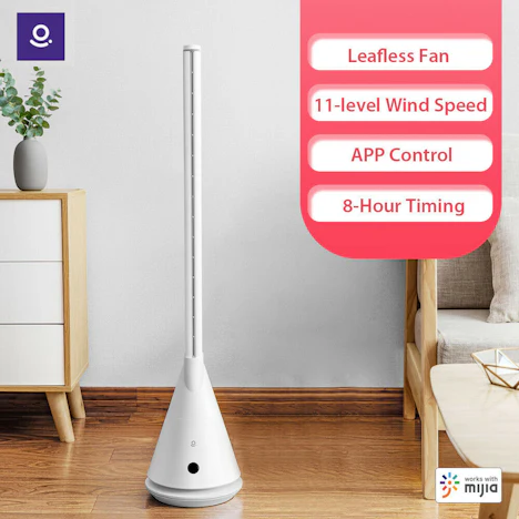 Leshow Smart blattloser Standventilator SS4 ventilator Mijia APP-Fernbedienung