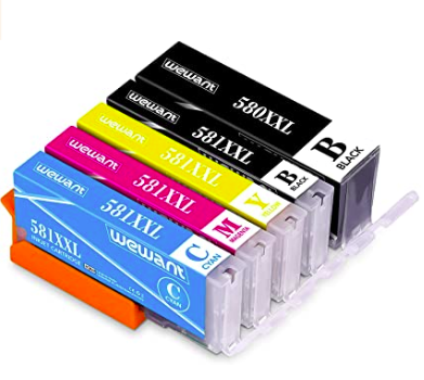 Wewant PGI-580 CLI-581 XXL Druckerpatronen € 12.94