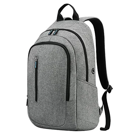 Amazon - agesrucksack Unisex Daypack Schulrucksack bis zu 15.6 Zoll Laptop Backpack wasserabweisend grau-18 Liter für 12,99 Euro