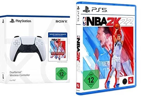 Bundle-Aktion: PS 5 DualSense Wireless Controller + NBA 2K22 + Jumpstart für 100€ - inkl. Gutschein für 3 MyTEAM-Packs und 2.500 MyTEAM-Punkte
