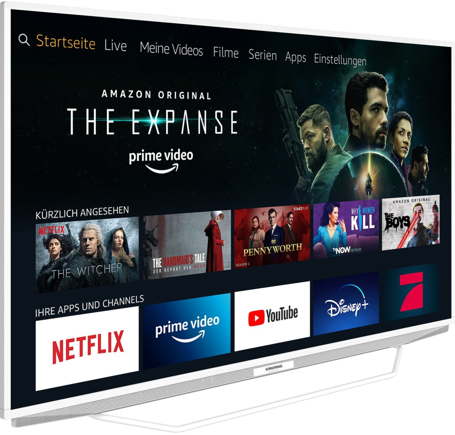 Grundig GUW 7170 für 358€ - 50" 4K-Fernseher, Smart-TV