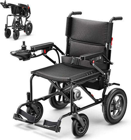 Elektrischer Rollstuhl Faltbar Leicht für 421,74€ statt 479,25€ bei Amazon (Exklusiv für Prime)