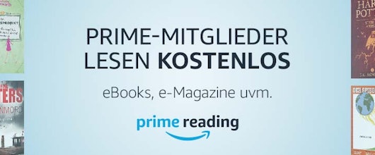Amazon Prime Reading - Bücher & Zeitschriften kostenlos lesen