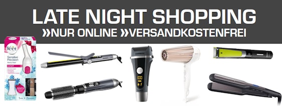 Saturn Late Night Shopping: Beauty-Nacht - z.B. Philips OneBlade Pro für 40€