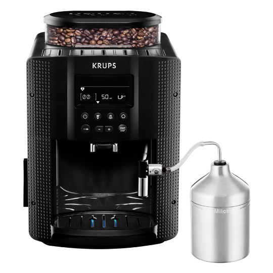 Krups EA 816 RS für 269€ - Kaffeevollautomat mit 15 bar Pumpendruck
