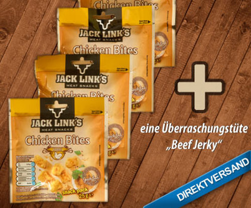 8 Tüten Beef Jerky  von JACK LINK'S nur 13,90€ (statt 28,52 €)