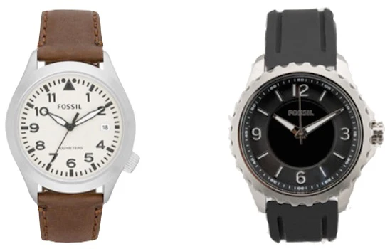 Fossil Herrenarmbanduhren AM4514 oder BQ1535 für je 54€